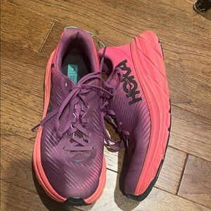 Hoka Rincon Size 8 Pink Purple